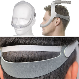 Correas de Repuesto de Algodón para Máscara <span class=keywords><strong>Nasal</strong></span> de <span class=keywords><strong>CPAP</strong></span>, Compatibles con la Máscara <span class=keywords><strong>Nasal</strong></span> - Product Image 3