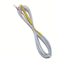 Capteur de température industriel à sonde unique en acier inoxydable, résistance thermique PT100 en platine, haute précision, système 3 fils