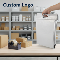 Sacs de Courrier en PE Personnalisés avec Poignée, Vente en Gros, Sacs d'Expédition en Plastique Imprimés sur Mesure avec Logo et Poignée Découpée