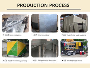 Diesel Generator Welding Lunch Food Truck Street Food Equipment Consession Trailer Food Trailer - Product Image 5