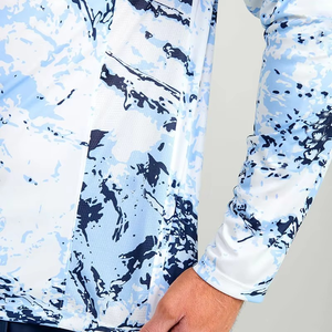 Camisa de Pesca Personalizada para Hombre, Manga Larga, <span class=keywords><strong>UPF</strong></span> 50, Estampado Animal, Anti-UV, Impermeable, Transpirable, Secado Rápido, Sublimada - Product Image 2
