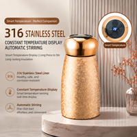 Shaker à protéines électrique portable 250 ml en acier inoxydable 316 avec affichage de température intelligent et agitation automatique