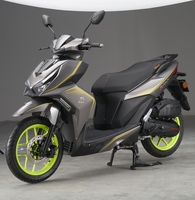 Offre Spéciale Scooter 125cc Monocylindre 4 Temps Refroidi par Air Euro5 EFI Démarrage sans Clé, Frein à Disque Avant/Frein à Tambour Arrière, Réservoir 8L, Pour Utilisation Quotidienne Adulte