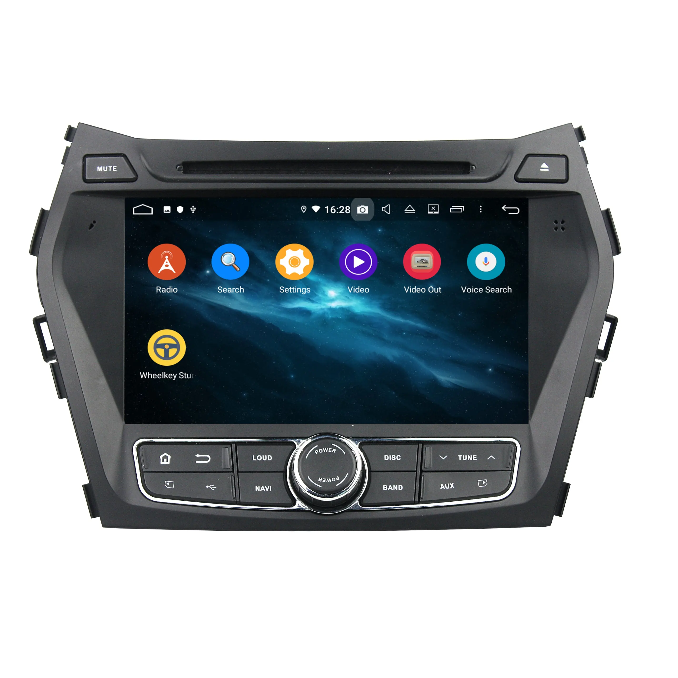 KD-8056 رئيس وحدة 8 بوصة تعمل باللمس Android10 أدوات إلكترونية للسيارات الوسائط المتعددة راديو فيديو مشغل ديفيدي ل IX45/سانتا في 2014 Carplay