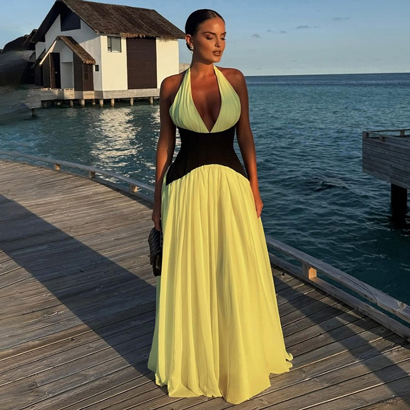 off shoulder long dress