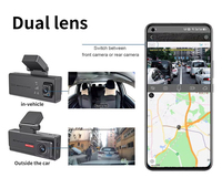 Dashcam 4G avant 2K et arrière 1080P caméra de voiture DVR double objectif enregistrement Radar télécommande APP surveillance GPS suivi 4G Lte Dash Cam