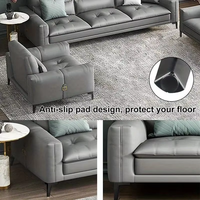 Benutzerdefiniertes Logo Schwarze Langlebige Stabile Dreieckige Metall-Stahlbeine für Küchentisch Bett Sofa Schrank