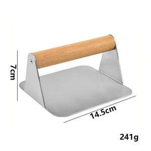 Offre Spéciale professionnel Hamburger tarte presse réutilisé <span class=keywords><strong>jambon</strong></span> fabricant en acier inoxydable viande presse avec boîte de couleur - Product Image 4