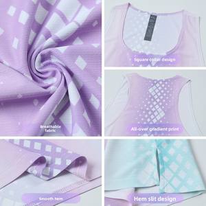 Chaleco Deportivo sin Mangas para Hombre, Chaleco Deportivo Estampado, Chaleco para Fitness, Tenis, Running, Transpirable, Ligero y de Secado Rápido - Product Image 3