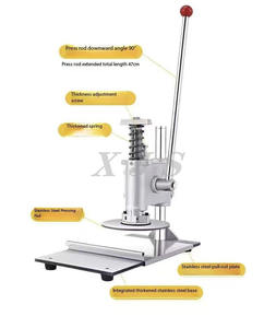 Máquina Portátil para Aplanar Masa de Pizza, Prensa para Masa de Pizza, Máquina para Hacer Bases de Pizza - Product Image 6