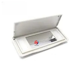 Couverture de pare-soleil blanc ivoire avec miroir de courtoisie OEM LR063681 compatible avec Land <span class=keywords><strong>Rover</strong></span> <span class=keywords><strong>Range</strong></span> <span class=keywords><strong>Rover</strong></span> Sport Discovery 3 Discovery 4 - Product Image 2