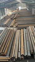 Poutre en acier I industrielle, acier structurel laminé à chaud, poutre en acier sectionnelle I, ASTM A36 S235 S275 S355 pour la construction