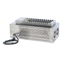 Barbecue électrique rotatif en acier inoxydable personnalisé RKMF-TSRK13