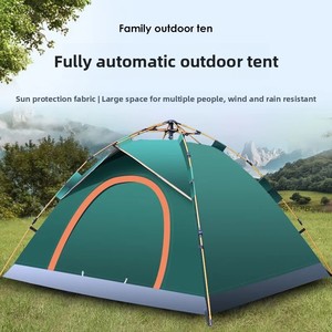 Tenda da Campeggio Grande, Superiore, Traspirante e Leggera, Monostrato Impermeabile <span class=keywords><strong>per</strong></span> Famiglie, Ideale <span class=keywords><strong>per</strong></span> Spiaggia, Escursioni, Picnic e <span class=keywords><strong>Viaggi</strong></span> in Campeggio - Product Image 2