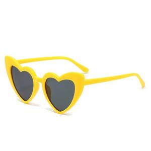 Vente en gros UV400 Garçons Filles en forme de cœur Rose Fashion Love Custom Designer Bébé Lunettes Coeur Lunettes de soleil pour enfants - Product Image 4