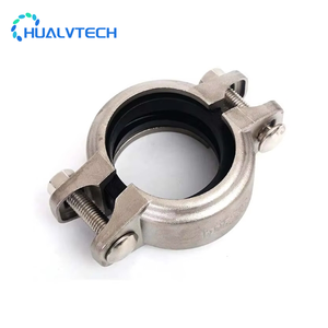 Accouplement de tuyau de joint de cannelure flexible d'acier inoxydable pour les machines à grande échelle de traitement de l'eau avec de diverses caractéristiques - Product Image 2