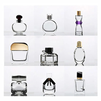 Fabricante de vidrio Botella de perfume de lujo personalizada 30 50 100 120ml 30g 50g Vacío de lujo Embalaje de fondo grueso Cosmético de vidrio