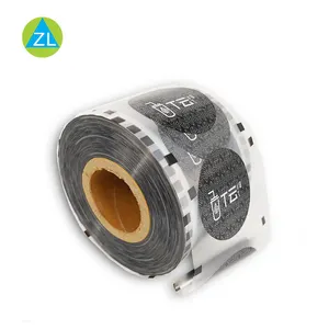 Fabrieksleverancier Op Maat Gemaakte Heat Seal Melk Thee Deksel Afdichting Plastic Verpakking Zak Film Roll Voor Handmatige Cup Sealer Met Auto