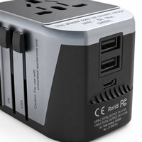 Chargeur rapide USB-C PD 35W avec prise pliable pour appareil photo et écouteurs - Adaptateur mural compact pour voyage