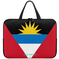Sac pour ordinateur portable Yap Flag, étui fin et étanche pour ordinateur portable avec fermeture éclair de qualité supérieure, sac portable pour tablette