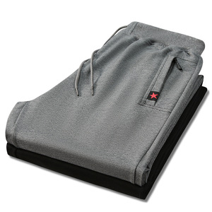 Pantaloni Tuta <span class=keywords><strong>in</strong></span> Cotone da Uomo, Pantaloni Dritti Taglie Forti, Pantaloni Casual da Uomo Autunno e Inverno con Interno <span class=keywords><strong>in</strong></span> <span class=keywords><strong>Velluto</strong></span> Spesso - Product Image 5