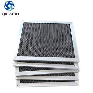 Tĩnh điện Pleated Bảng điều chỉnh Lọc 16x25x1 không khí gây dị ứng làm sạch thay thế lò A/C HVAC có thể giặt chặn không gỉ Mới - Product Image 1