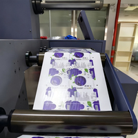Mesin Pemotong Otomatis Rotary Die Cutting untuk Label Pakaian Kartu Permainan Stiker Perekat