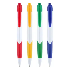 Renkli üçgen tükenmez kalem reklam kalem olabilir özel logo