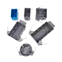 Boîte électrique murale peu profonde en plastique homologuée ETL, 1 gang, 8 pouces cubes, pour interrupteur/prise ancienne, avec brides, IP65, pour murs en maçonnerie