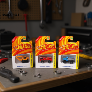 Camión de Metal Fundido a Presión, Escala 1:64, Modelo Coleccionable, Vehículos de Juguete - Product Image 3