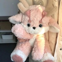 Vente flash - Peluche dragon rose porte-bonheur - Poupées de dessin animé - Super douces - Haute qualité - Animaux - Décoration de la maison - Jouets - Cadeaux d'anniversaire