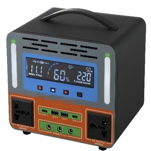 Estación de Energía de 1000w de Alta Calidad con Batería Lifepo4, Generador Solar Portátil - Product Image 6