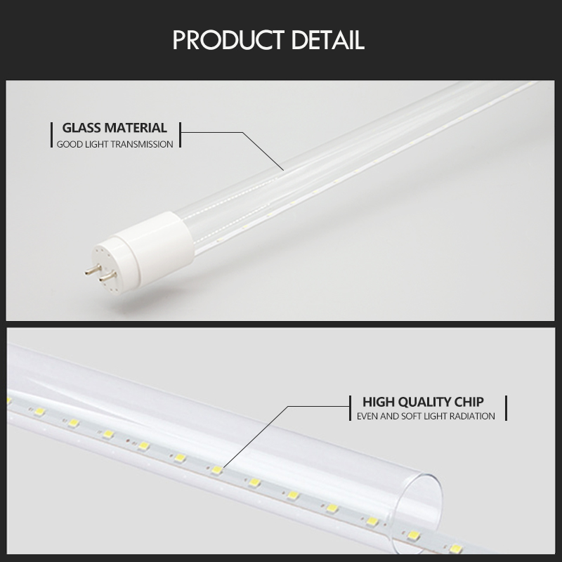 Woojong 80 LED T8 Fluorescent Tube 4000K 890mm - High Brightness Factory Direct Lighting