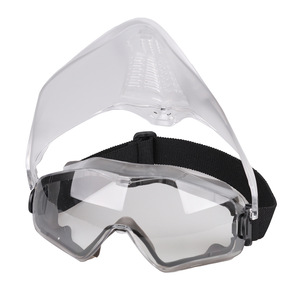 Masque facial complet anti-poussière, respirateur en plastique réutilisable pour travaux industriels, construction, mines, meulage - Product Image 1