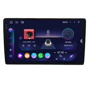 E6, pemutar dvd Mobil universal, 9 inci 2K QLED 3 + 32G, 360, WIFI/4G, suara bagus, navigasi mobil