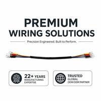 Kit Kabel Sensor PBT Tahan Air untuk Sepeda Listrik E-Bike, Kabel Harness untuk Komputer Motor, Manajemen Armada IoT, Kontrol Motor