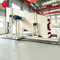 Machine de tamisage de sable fiable, prix de gros, marque Gravik, moteur AC haute performance, tamis vibrant 4YK1860/4YK1854, capacité 70-500t/h