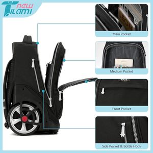 Free sample Personalized School Bag for Girls and Rolling <b>Backpack</b> for Teens with <b>Large</b> Wheels for <b>Women</b> - Product Image 6