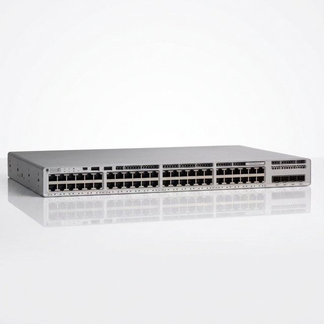 Brand New Original C9300L-48P-4G-E 48GE PoE+ Layer 3 Netywork Switch 4 Gigabit SFP Fixed Uplink IOS XE Enterprise Access Switch