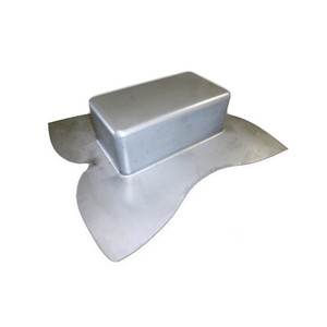 Bagian gambar dalam air baja tahan karat logam lembaran berlapis seng persegi las kustom - Product Image 3