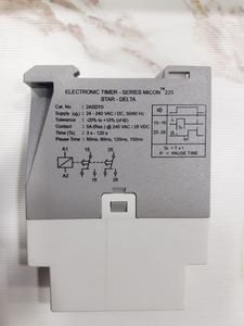 Minuteur numérique mécanique 2ASDTO GIC MICON 225 240V 50/60Hz, écologique, usage industriel, contrôle automatique, réglage du temps de 120 secondes - Product Image 5