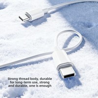 Kabel Data Type-C 60W PD 16m Pengisian Cepat & Transfer Data untuk Ponsel Kompatibel dengan iPhone 17