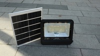 OMSEN Usine Prix de Gros Projecteur Solaire Led Projecteur Post Rechargeable Étanche Extérieur Ip65 Contrôle Intelligent