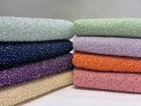 Tissu en dentelle de luxe avec perles et paillettes, tissu en dentelle perlée pour robe de soirée