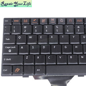 Keyboard mesin <span class=keywords><strong>Ultrasound</strong></span> portabel, tata letak US hitam baru untuk Chison Qbit 5 6208M - Product Image 3