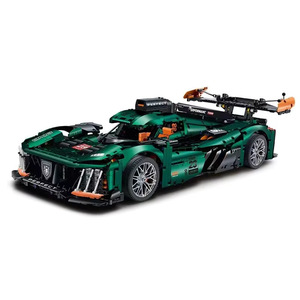 Guli 10616 Lamborghini Concept V12 Supercar <b>Building</b> <b>Blocks</b> Electric Model Toy For Youth Educational ABS Small Particles - Product Image 3
