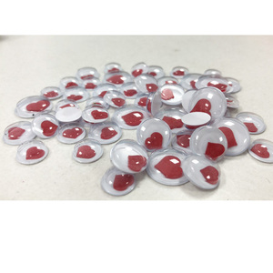 الأطفال الحرفية Diy الحرفية دمية ملحقات لعبة دمية مستديرة تتحرك تذبذب عيون دمية بلاستيكية عيون السلامة - Product Image 3