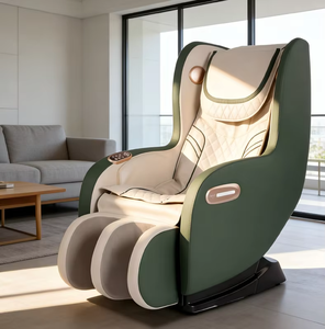 Fauteuil de <span class=keywords><strong>massage</strong></span> électrique moderne de luxe avec fonction de chauffage lombaire, fauteuil de <span class=keywords><strong>massage</strong></span> Shiatsu pour le corps entier, pour la maison et le bureau - Product Image 1