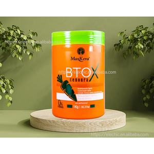 Tratamiento Capilar <span class=keywords><strong>Brasileño</strong></span> de Queratina Reparadora Hidrolizada Natural 0% Formaldehído, Tratamiento Capilar de Proteína Maxkera Pura con Cretina - Product Image 4