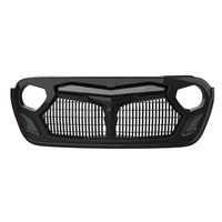 Grille avant Maiker pour Jeep Wrangler JL/Gladiator JT, grille en ABS noir brillant, accessoires, fabricant Maiker
